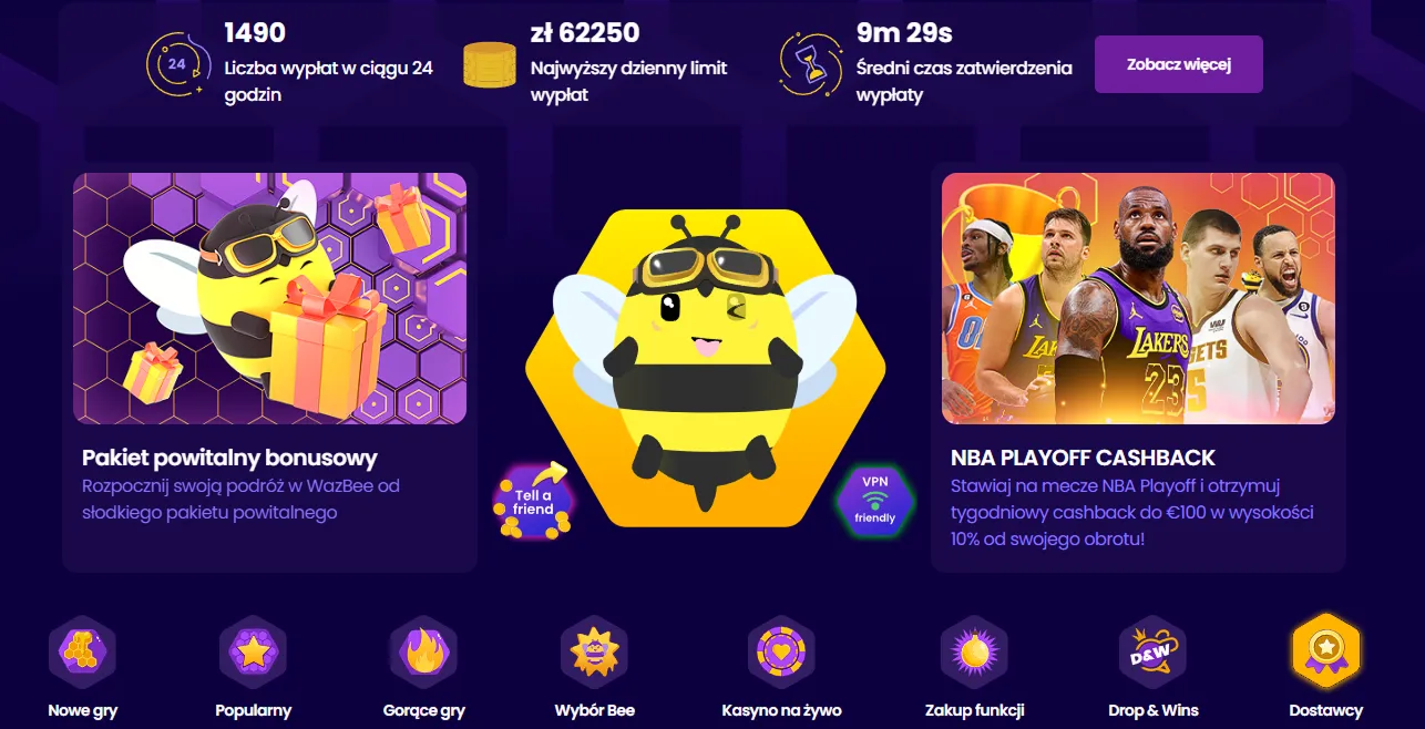 Wazbee mobile — wersja mobilna platformy